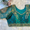 Rk Blouse Peacock Embroidery Work Wedding Wear Blouse Wholesale Market In Surat
